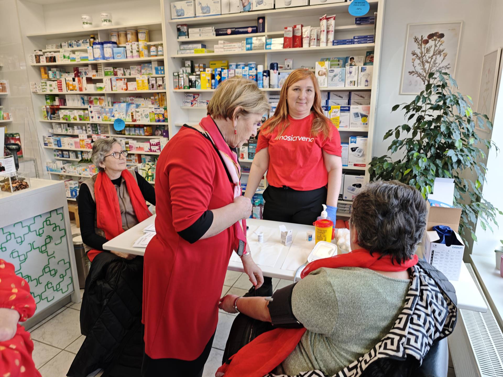 Novo Čiče u crvenom: poslana snažna poruka o prevenciji moždanog udara kod žena 9