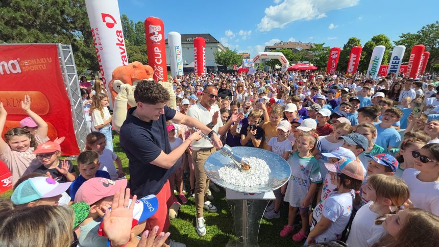 Veliki sportski spektakl u Velikoj Gorici: Započela jubilarna 30. sezona Plazma Sportskih igara mladih 1
