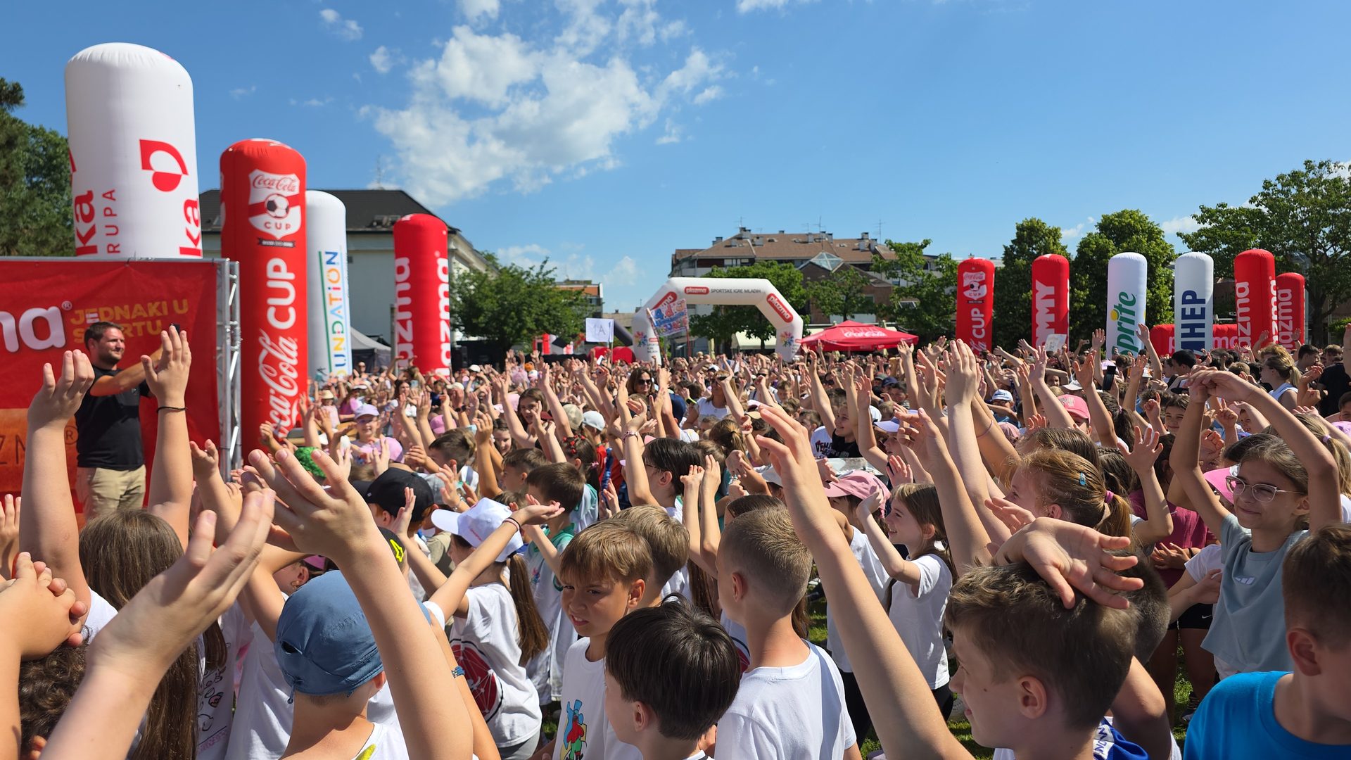 Veliki sportski spektakl u Velikoj Gorici: Započela jubilarna 30. sezona Plazma Sportskih igara mladih 3