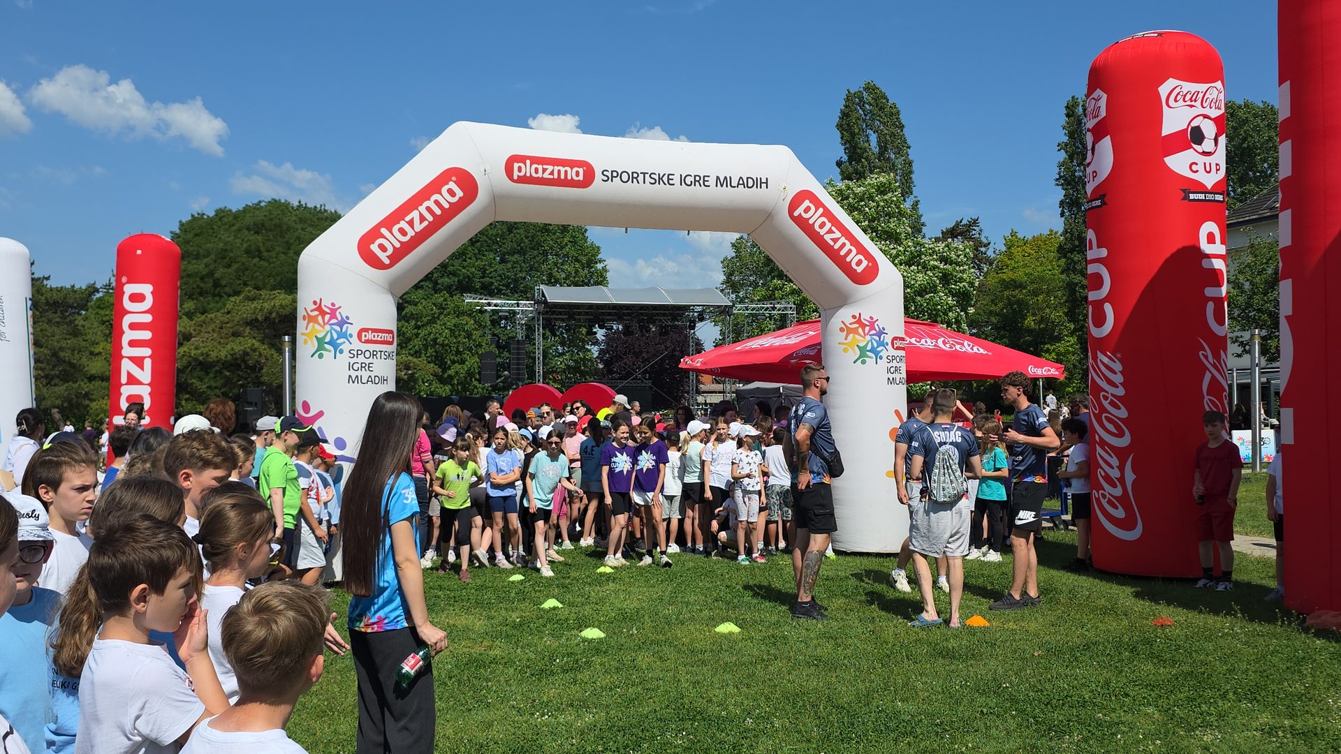 Veliki sportski spektakl u Velikoj Gorici: Započela jubilarna 30. sezona Plazma Sportskih igara mladih 6