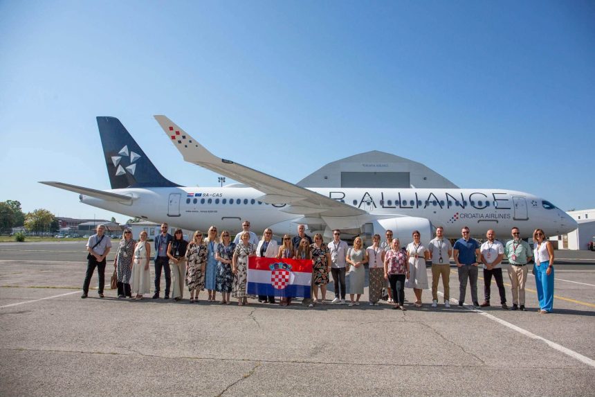 Povijesno priznanje za srce Turopolja: Airbus A220 ponosno nosi ime Velike Gorice