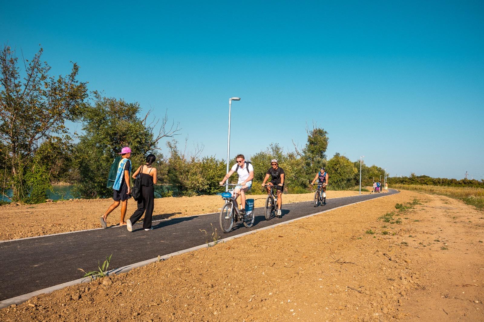 Završena izgradnja nove pješačko-biciklističke rute do jezera Čiče 2